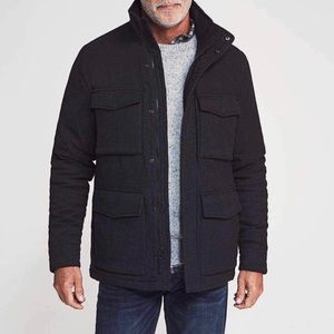 Faherty Moleskine Military Coat NWT